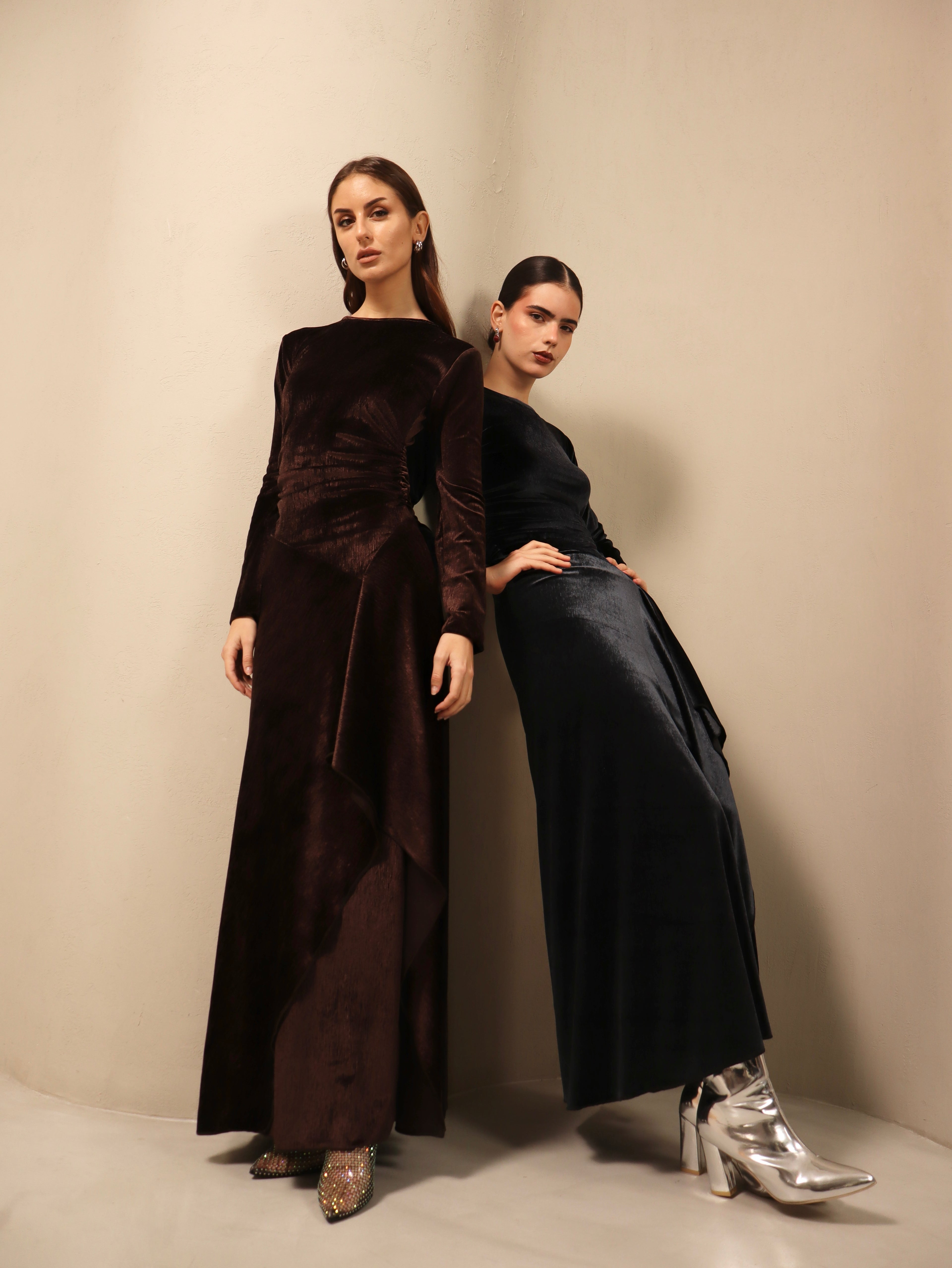 Maha in Brown Fay the label