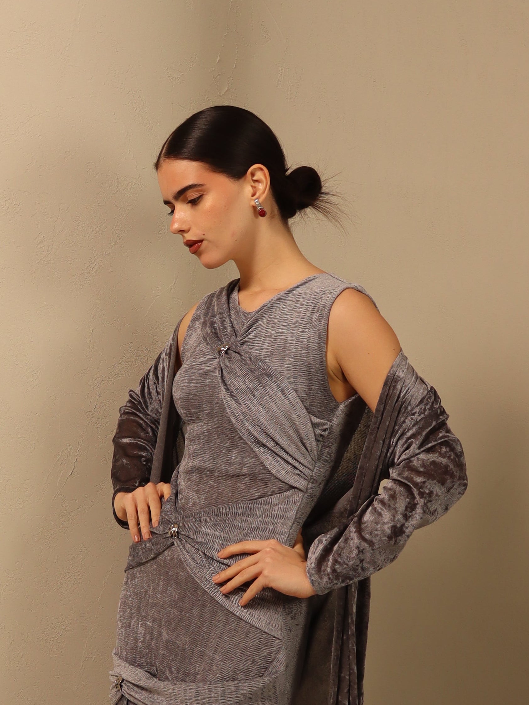 Sula in Grey Fay the label