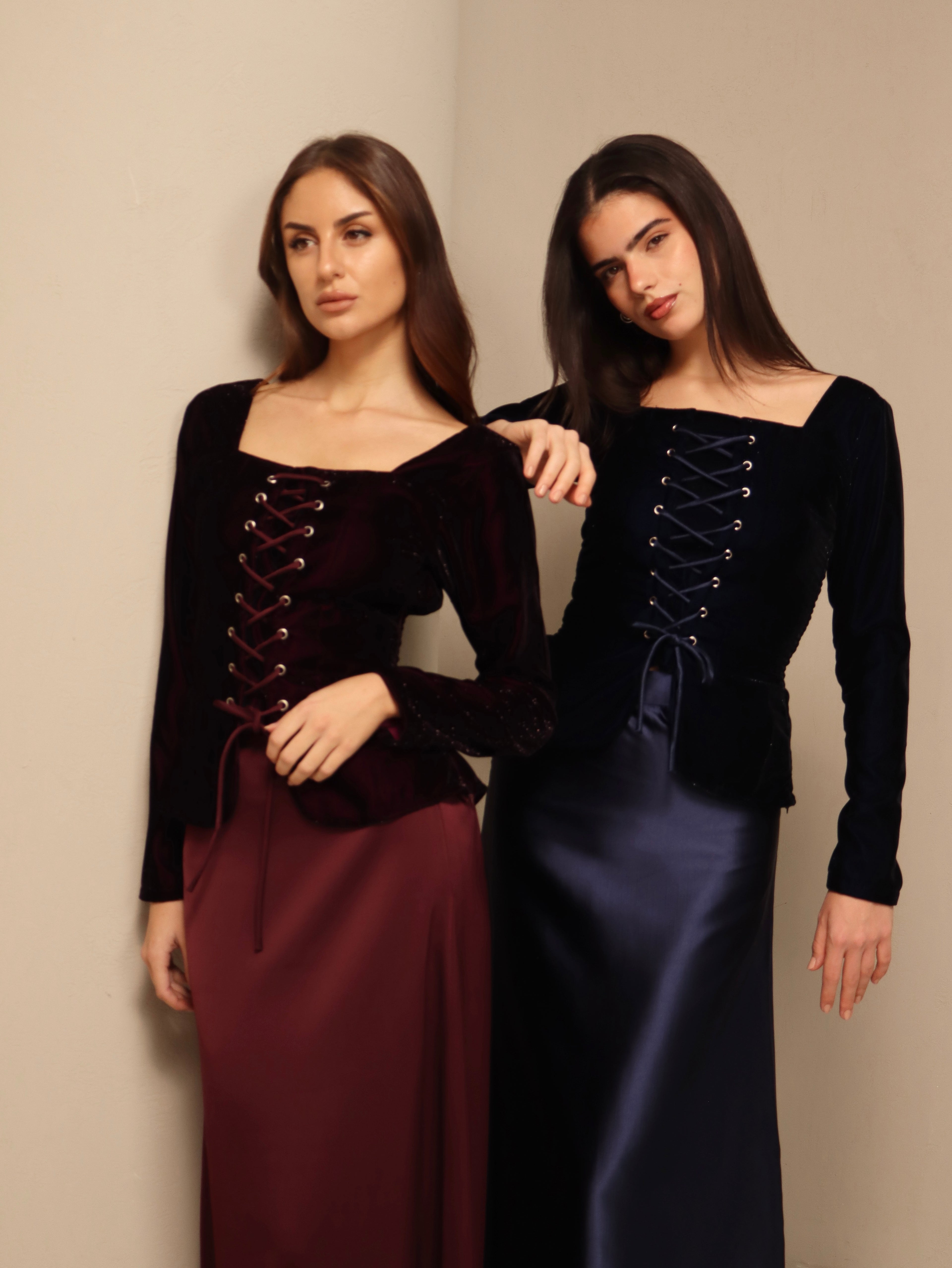 Ghala in Deep Blue Fay the label