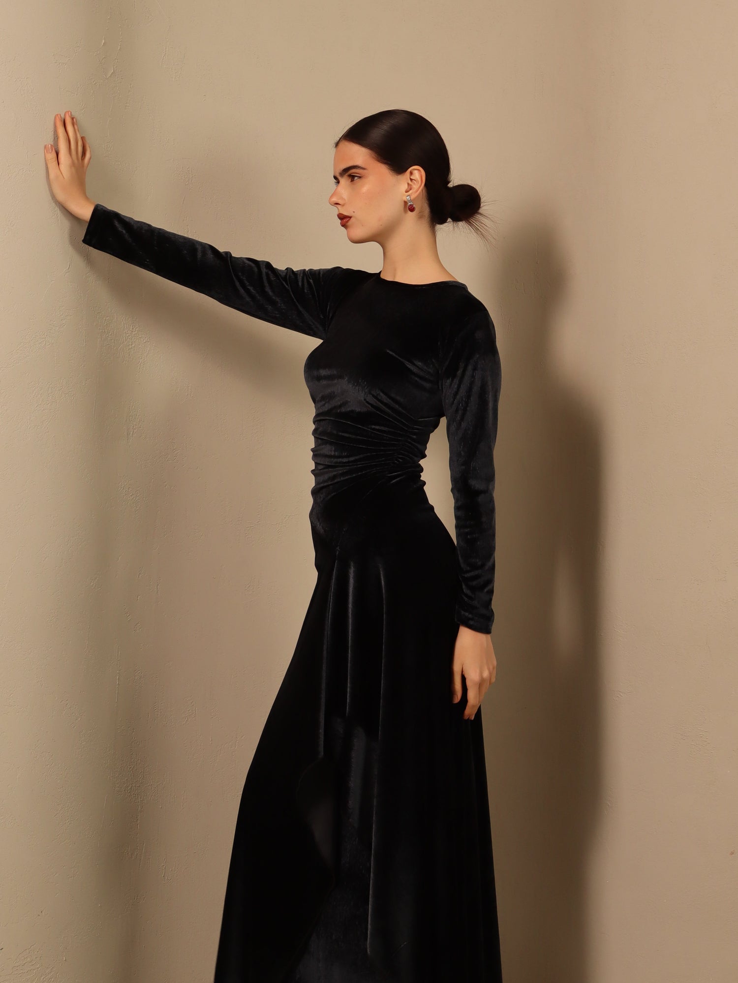 Maha in Dark Teal Fay the label
