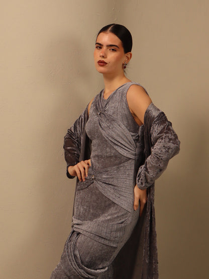 Sula in Grey Fay the label