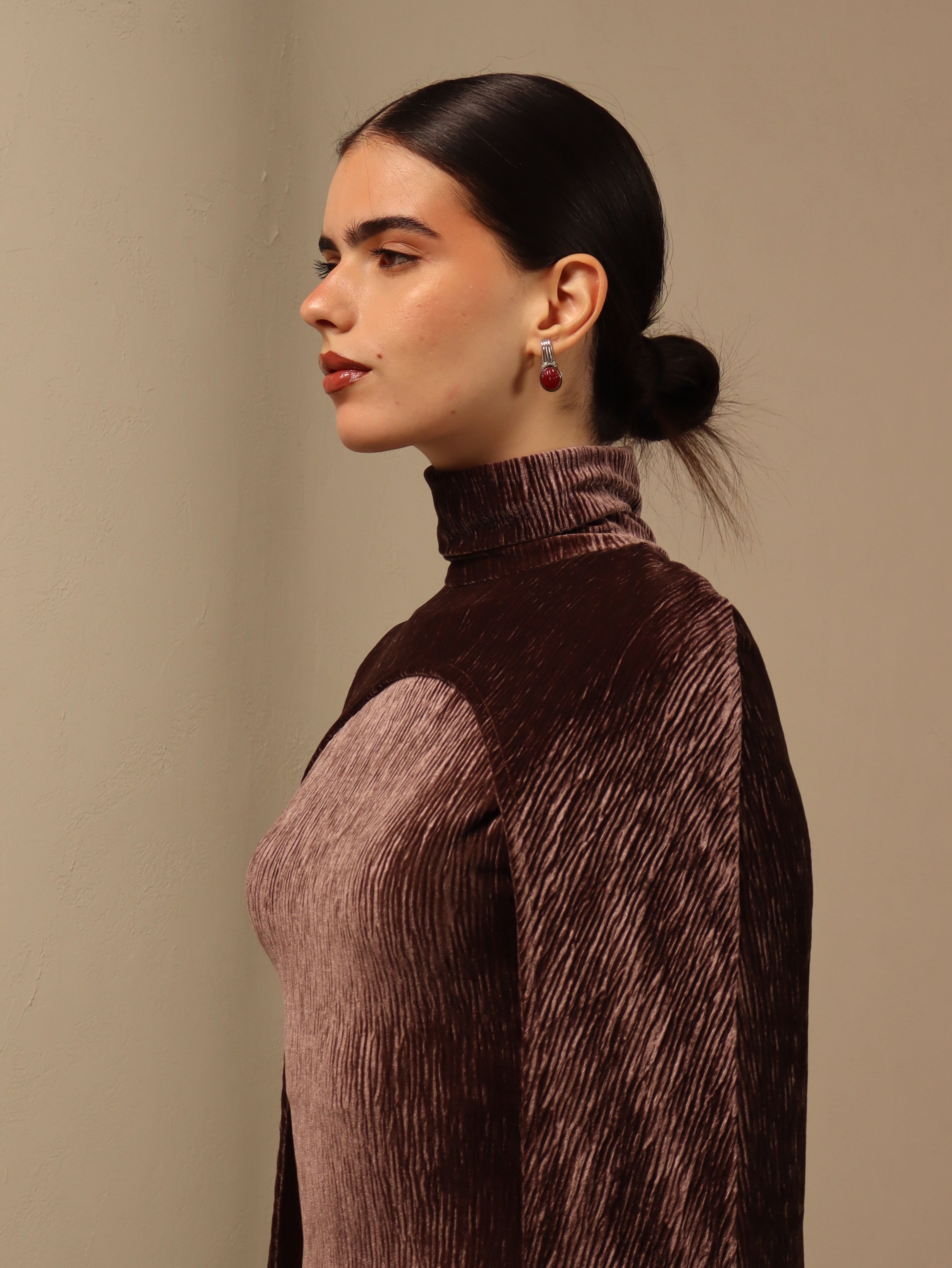 Maie in Brown Fay the label