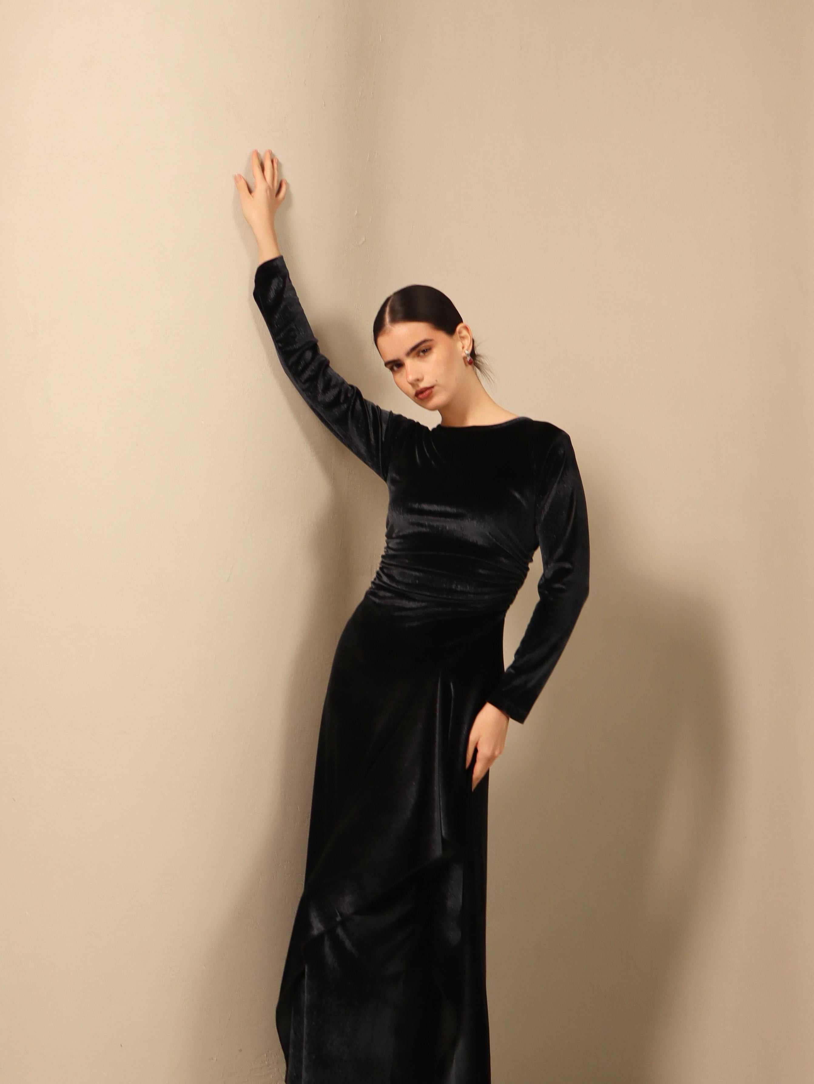 Maha in Dark Teal Fay the label