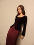 Ghala in Maroon Fay the label