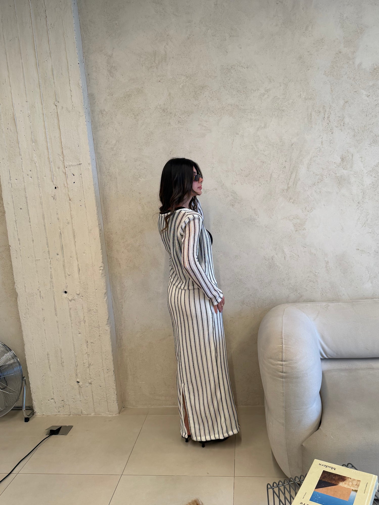 Cannes Striped Knit Co-Ord Set