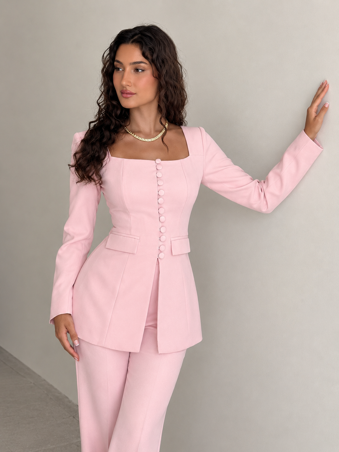 Aubrey Co-Ord set Pink