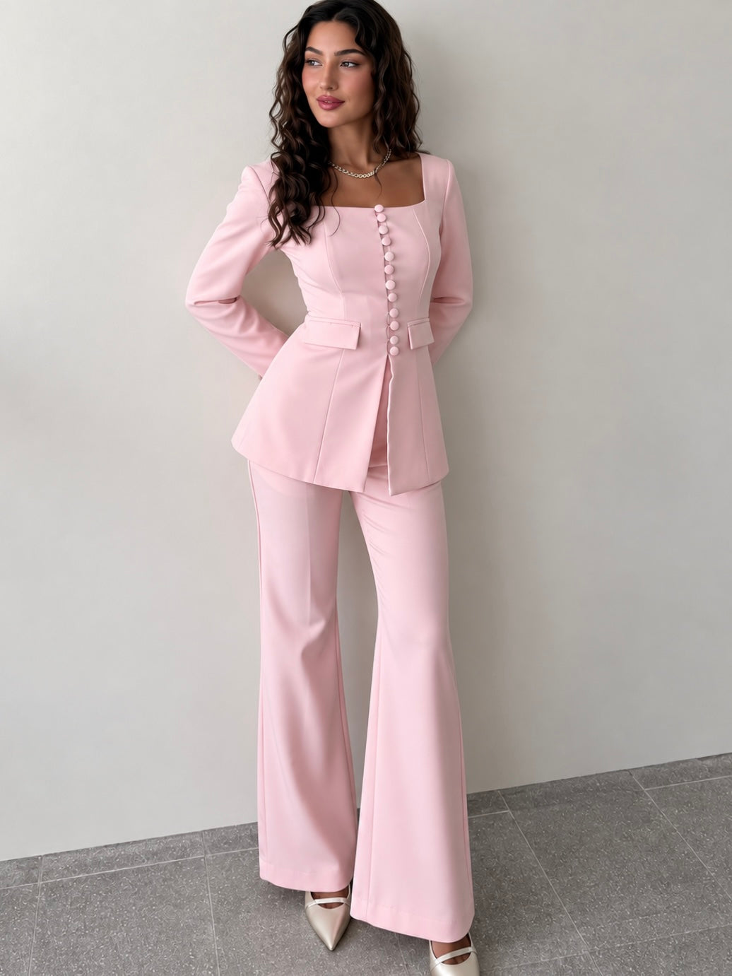 Aubrey Co-Ord set Pink