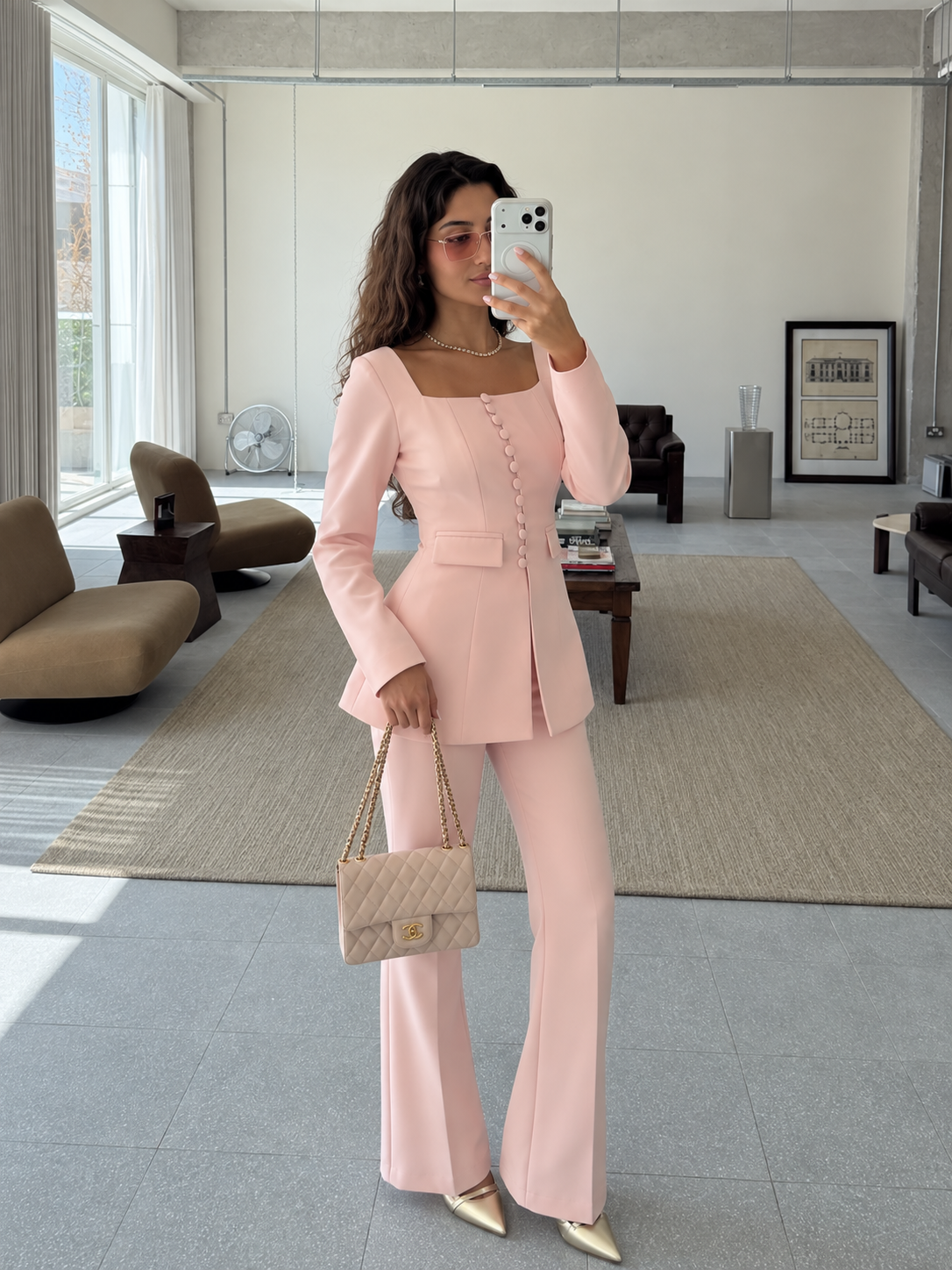 Aubrey Co-Ord set Pink