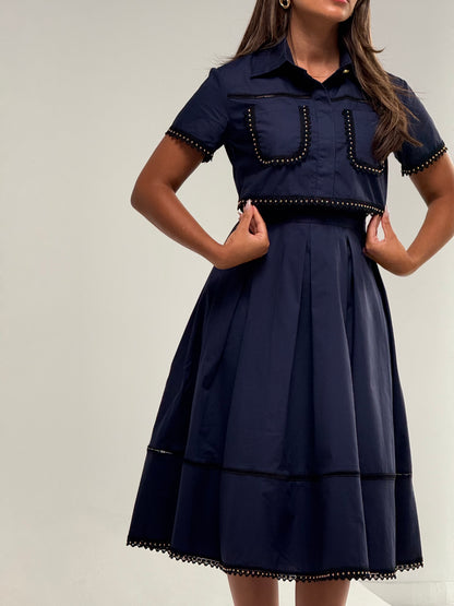 019-Thalia set navy blue Fay the label