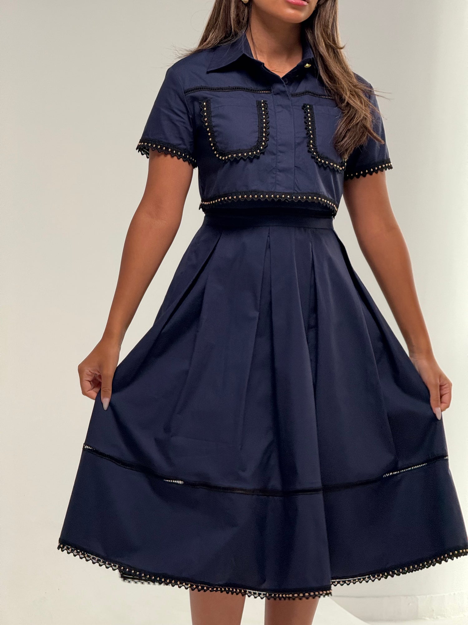 019-Thalia set navy blue Fay the label