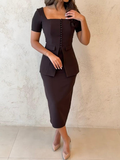 Aubrey Set - Brown
