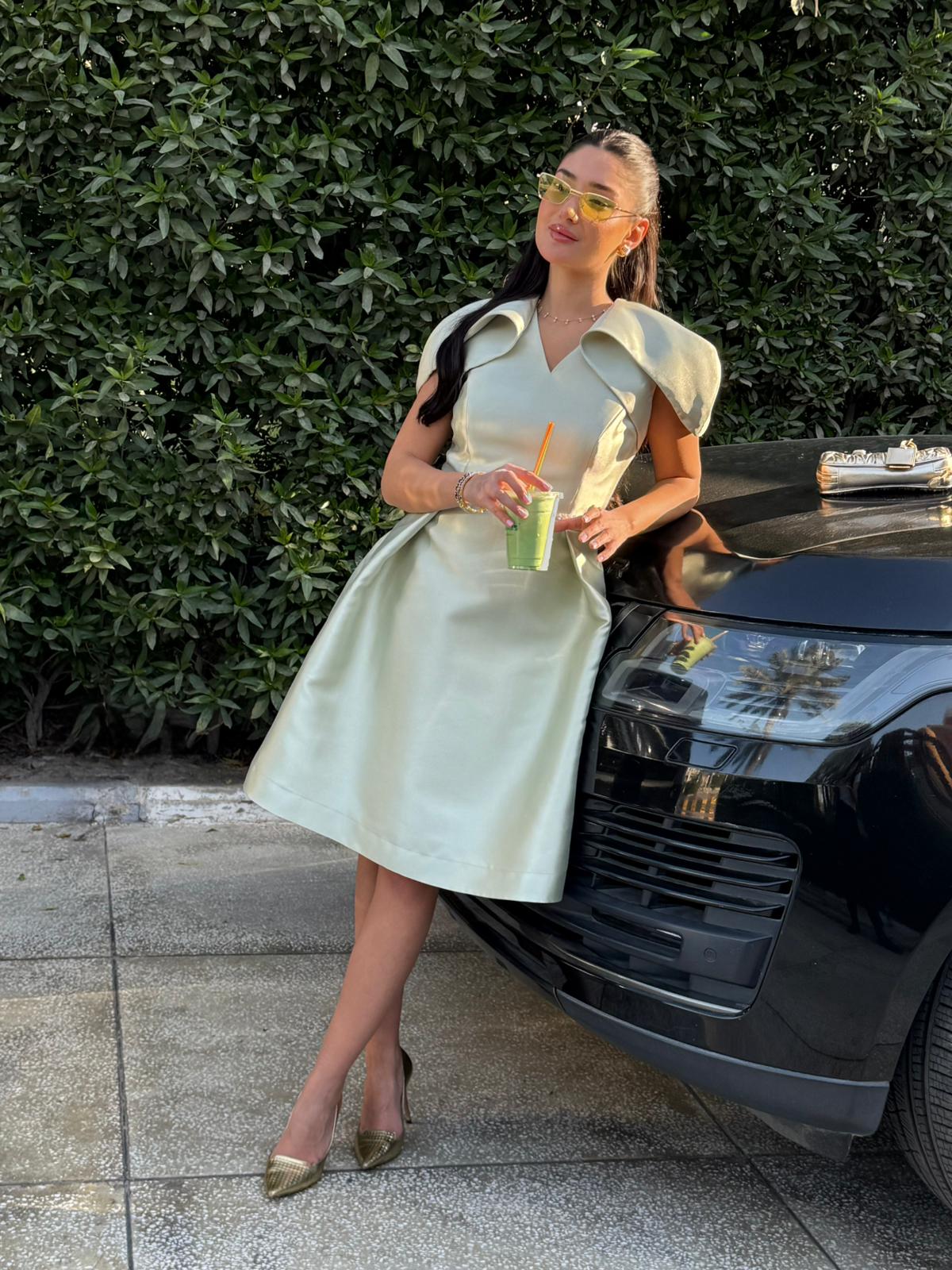 Bella Dress - Pistachio